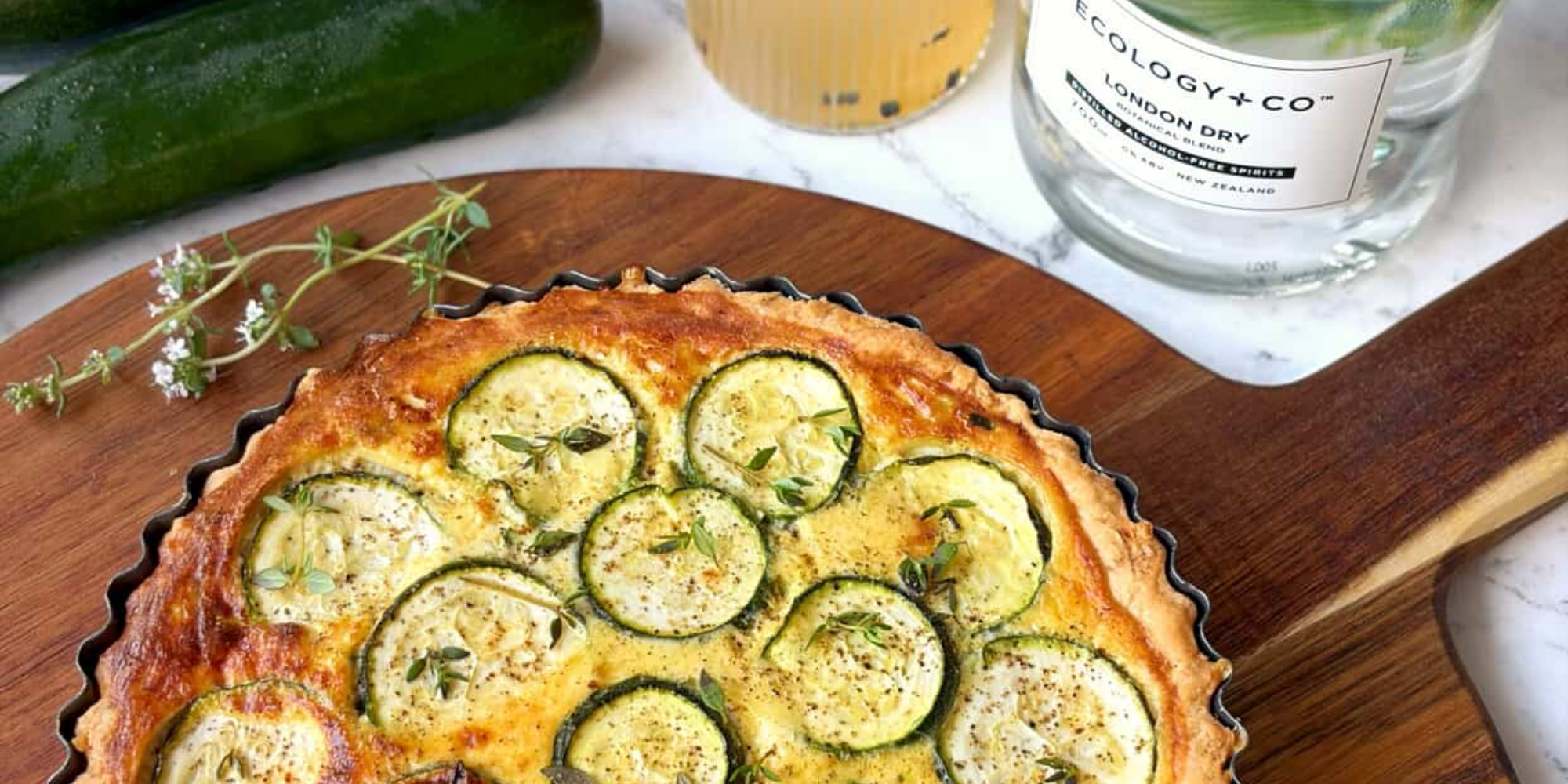 Zucchini Ricotta Tart